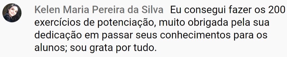 Depoimento de aluno da Help